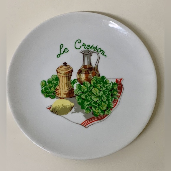 Mid Century Vintage JK Bavaria Western Germany Le Cresson Salad Plate - Picture 1 of 14